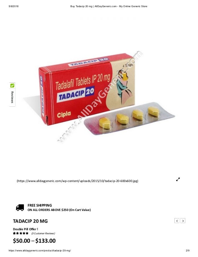 Tadacip 20mg Online