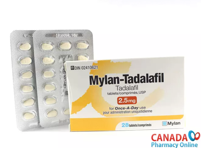 Tadalafil Mylan 2.5 Mg