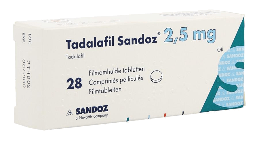 Tadalafil 20 mg sandoz