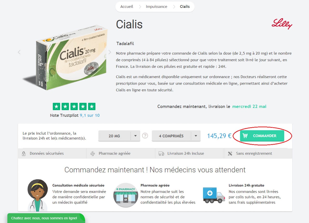 cialis comment acheter