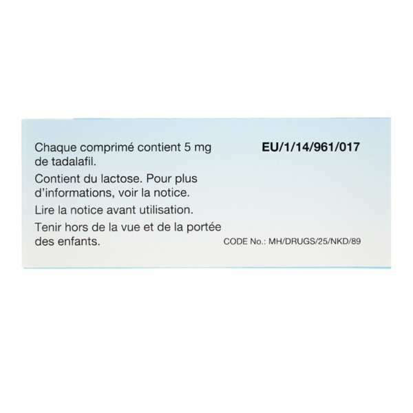 Cialis 5mg Cpr 84